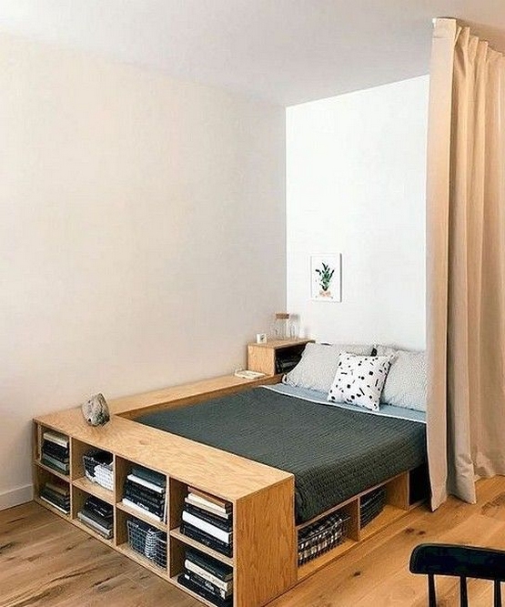 35 Bedroom Storage Ideas Small Spaces for Womens 14