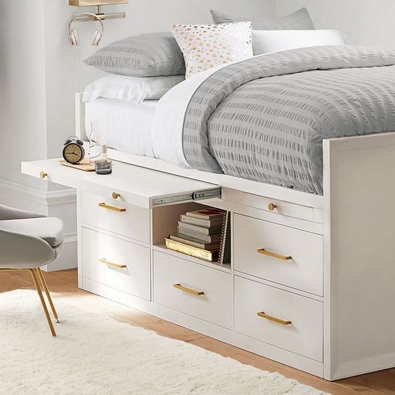 35 Bedroom Storage Ideas Small Spaces for Womens 23