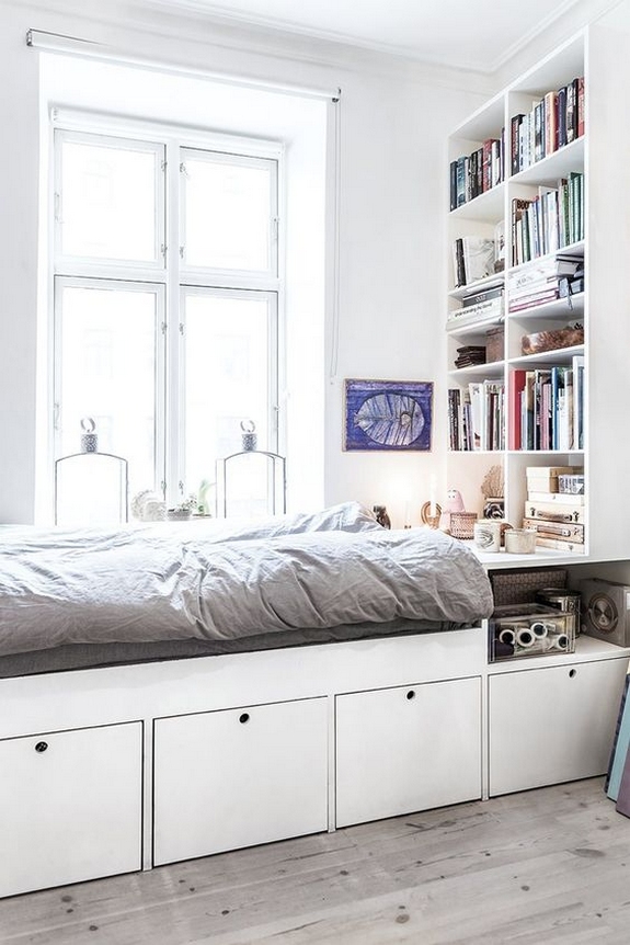 35 Bedroom Storage Ideas Small Spaces for Womens 31