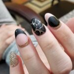 50 Acrylic Nails Ideas with Glitter Which You Love 01