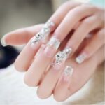 50 Acrylic Nails Ideas with Glitter Which You Love 03