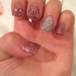 50 Acrylic Nails Ideas with Glitter Which You Love 12