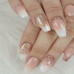50 Acrylic Nails Ideas with Glitter Which You Love 16