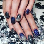 50 Acrylic Nails Ideas with Glitter Which You Love 18