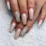 50 Acrylic Nails Ideas with Glitter Which You Love 20