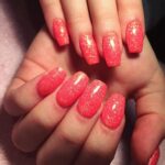 50 Acrylic Nails Ideas with Glitter Which You Love 23