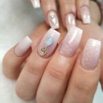 50 Acrylic Nails Ideas with Glitter Which You Love 26