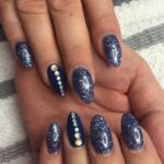 50 Acrylic Nails Ideas with Glitter Which You Love 32