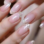 50 Acrylic Nails Ideas with Glitter Which You Love 37