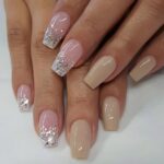 50 Acrylic Nails Ideas with Glitter Which You Love 43