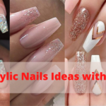 50 Acrylic Nails Ideas with Glitter Which You Love 51