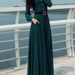 50 Dresses with Belt Styles Ideas 20