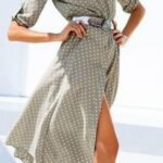 50 Dresses with Belt Styles Ideas 33