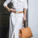 50 Dresses with Belt Styles Ideas 39