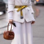 50 Dresses with Belt Styles Ideas 47