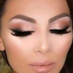 50 Shimmering Eye Makeup for Party Ideas 24