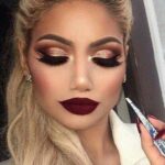 50 Shimmering Eye Makeup for Party Ideas 28