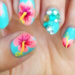 53 Ideas Fresh New Look Tropical Nail Designs 07