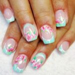 53 Ideas Fresh New Look Tropical Nail Designs 14