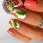 53 Ideas Fresh New Look Tropical Nail Designs 24