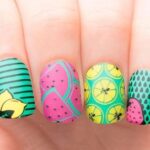 53 Ideas Fresh New Look Tropical Nail Designs 25