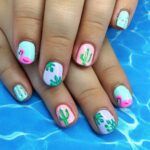 53 Ideas Fresh New Look Tropical Nail Designs 32