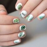 53 Ideas Fresh New Look Tropical Nail Designs 47