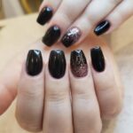 30 Stunning Black Nail Design Ideas 02