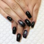 30 Stunning Black Nail Design Ideas 03
