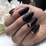 30 Stunning Black Nail Design Ideas 17