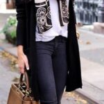 60 Stylish Cardigan Outfit Inspiration for Work 07