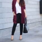 60 Stylish Cardigan Outfit Inspiration for Work 22