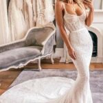80 Beautiful Mermaid Wedding Dress Ideas For Brides04