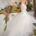 80 Beautiful Mermaid Wedding Dress Ideas For Brides06