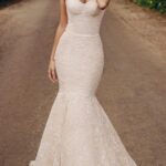 80 Beautiful Mermaid Wedding Dress Ideas For Brides13