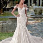 80 Beautiful Mermaid Wedding Dress Ideas For Brides15