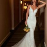 80 Beautiful Mermaid Wedding Dress Ideas For Brides16