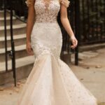 80 Beautiful Mermaid Wedding Dress Ideas For Brides64