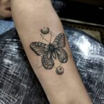 30 Ideas Butterflies Tattoo Designs for Women 07