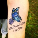 30 Ideas Butterflies Tattoo Designs for Women 10