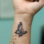 30 Ideas Butterflies Tattoo Designs for Women 11
