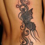 30 Ideas Butterflies Tattoo Designs for Women 25