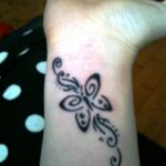 30 Ideas Butterflies Tattoo Designs for Women 27