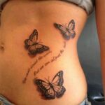 30 Ideas Butterflies Tattoo Designs for Women 28