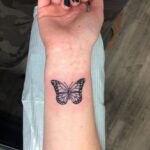30 Ideas Butterflies Tattoo Designs for Women 29