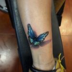 30 Ideas Butterflies Tattoo Designs for Women 31