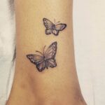 30 Ideas Butterflies Tattoo Designs for Women 37