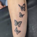 30 Ideas Butterflies Tattoo Designs for Women 38