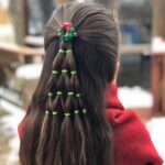 35 Creative Hairstyles for Christmas Party Ideas 22