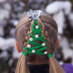 35 Creative Hairstyles for Christmas Party Ideas 24